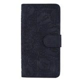 Calf Pattern Double Folding Design Embossed Leather Case with Wallet & Holder & Card Slots, for Xiaomi Mi 9